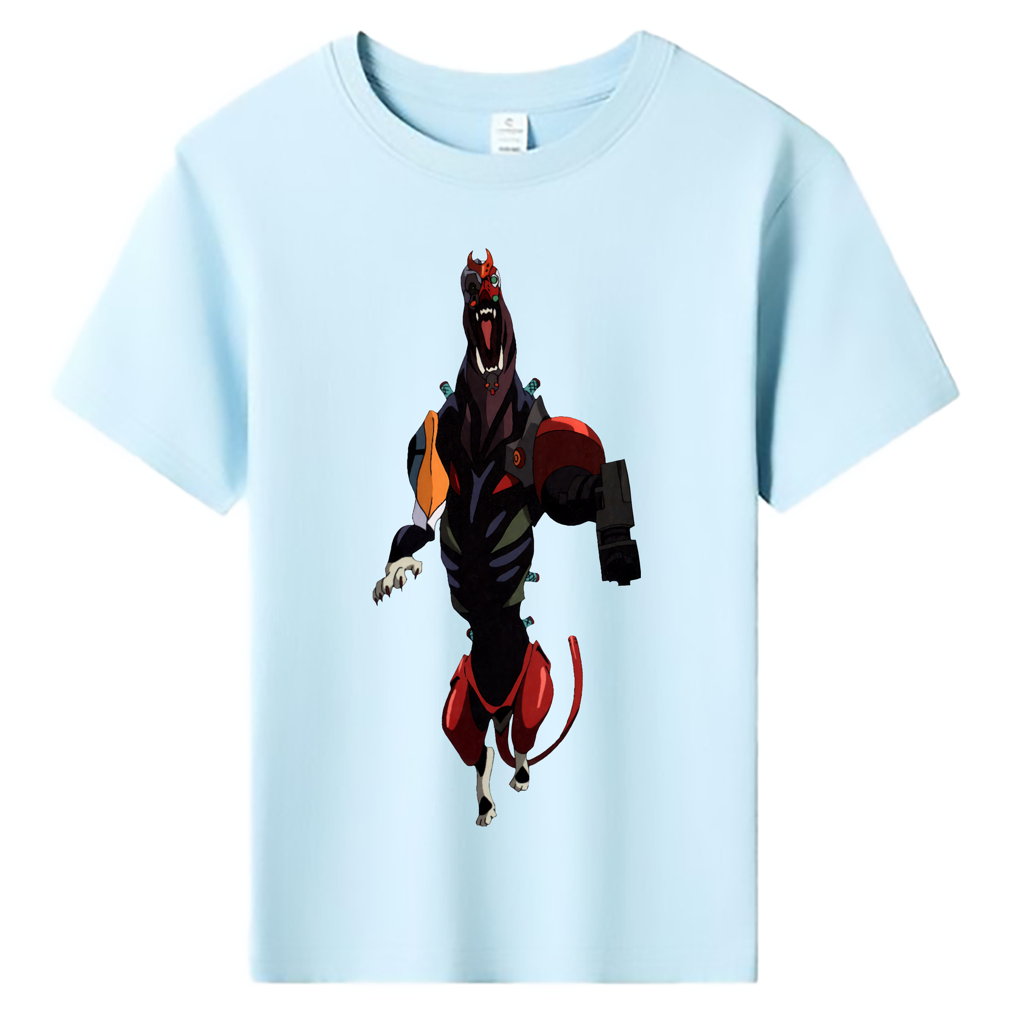 （画像用） EVA 新世紀エヴァンゲリオン 綿100％キッズTシャツ（フロントプリント）